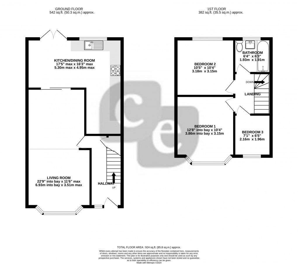 Floorplan for Eastcote Lane, Harrow, Greater London