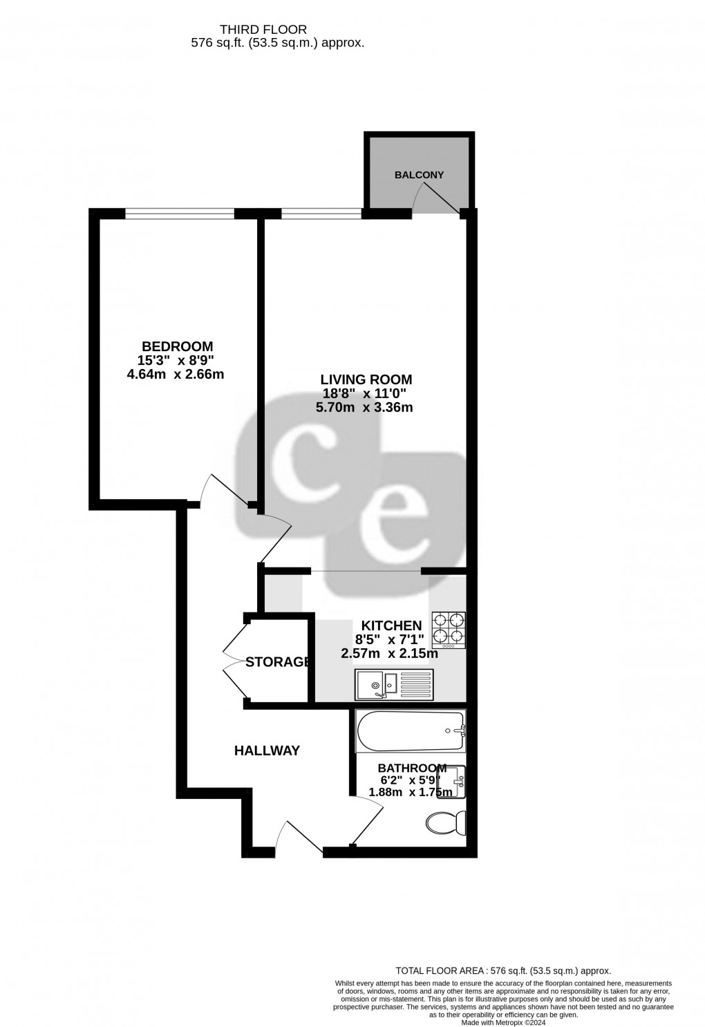 Floorplan for Apple Grove, Harrow, Greater London