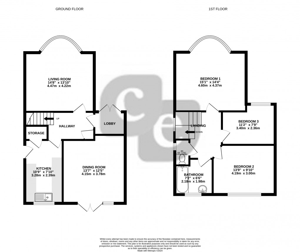 Floorplan for Imperial Drive, Harrow, Greater London