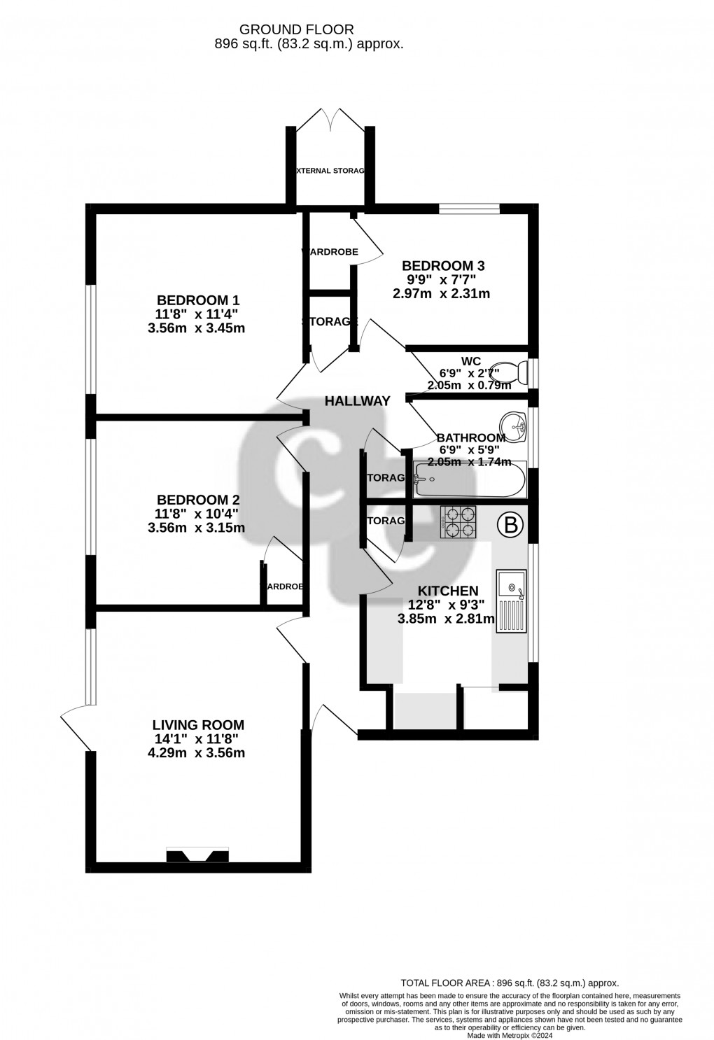 Floorplan for Imperial Drive, Harrow, Greater London