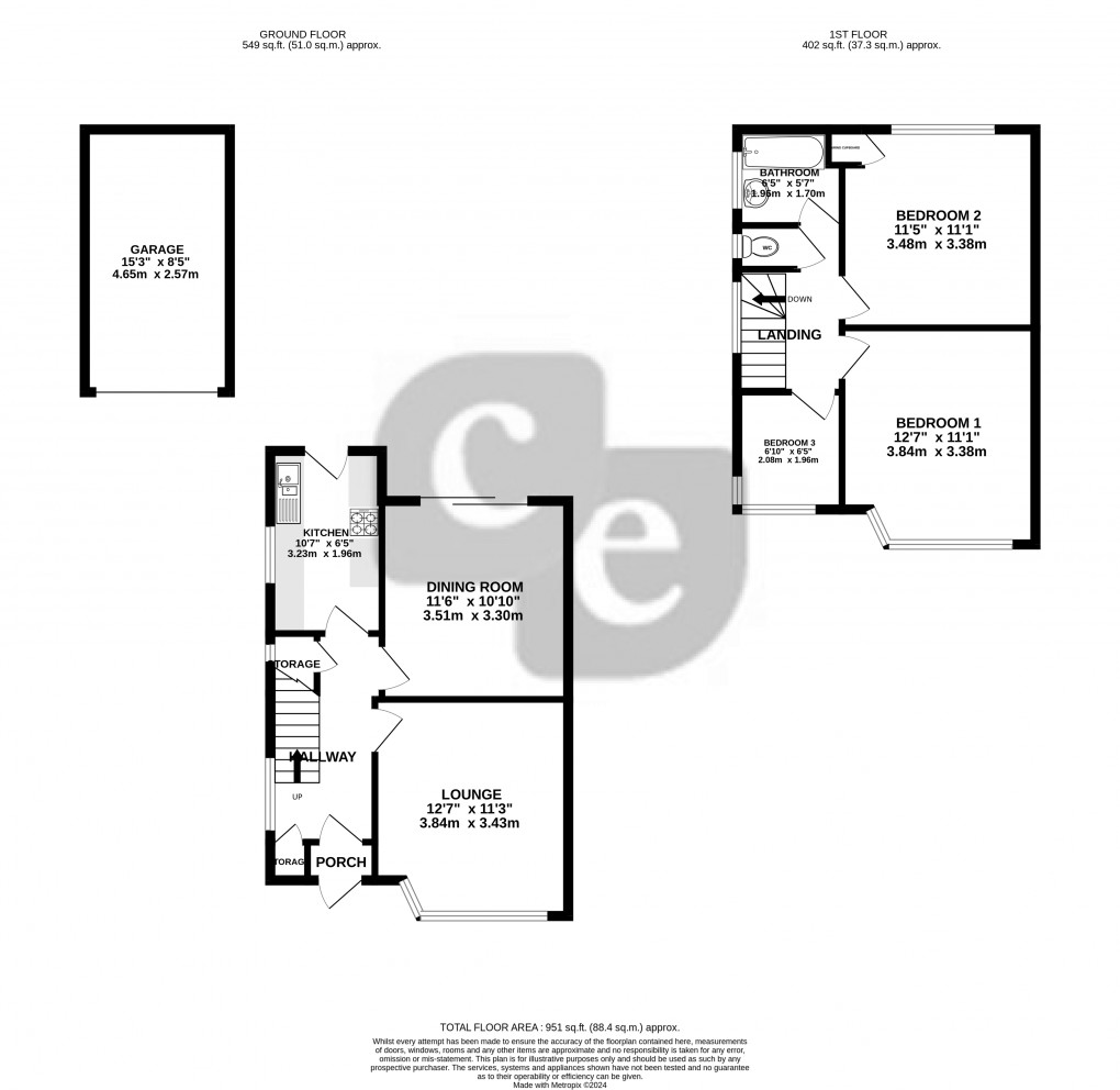 Floorplan for Rocklands Drive, Stanmore, Greater London