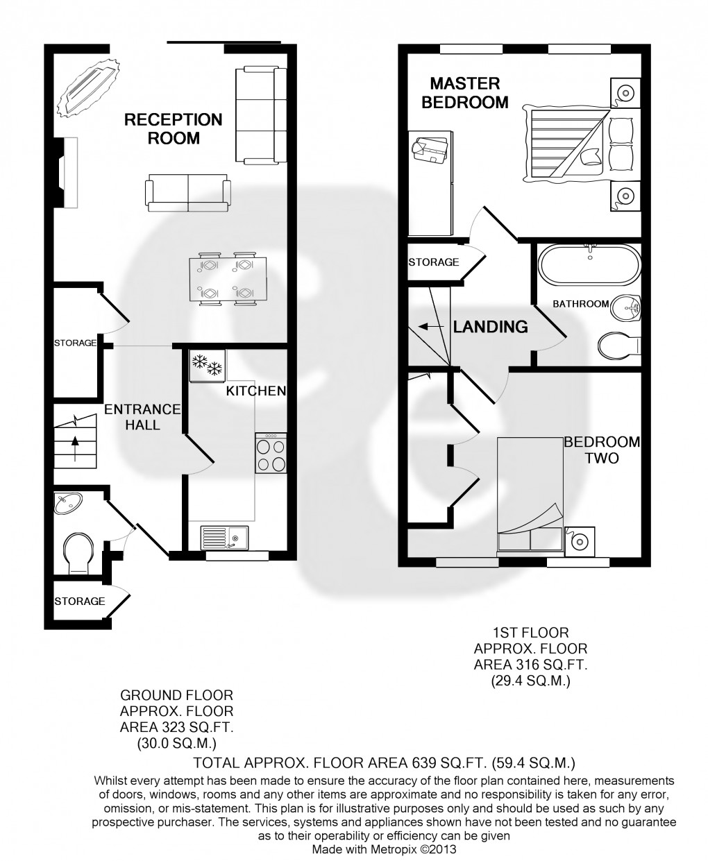 Floorplan for Robina Close, Northwood, Greater London