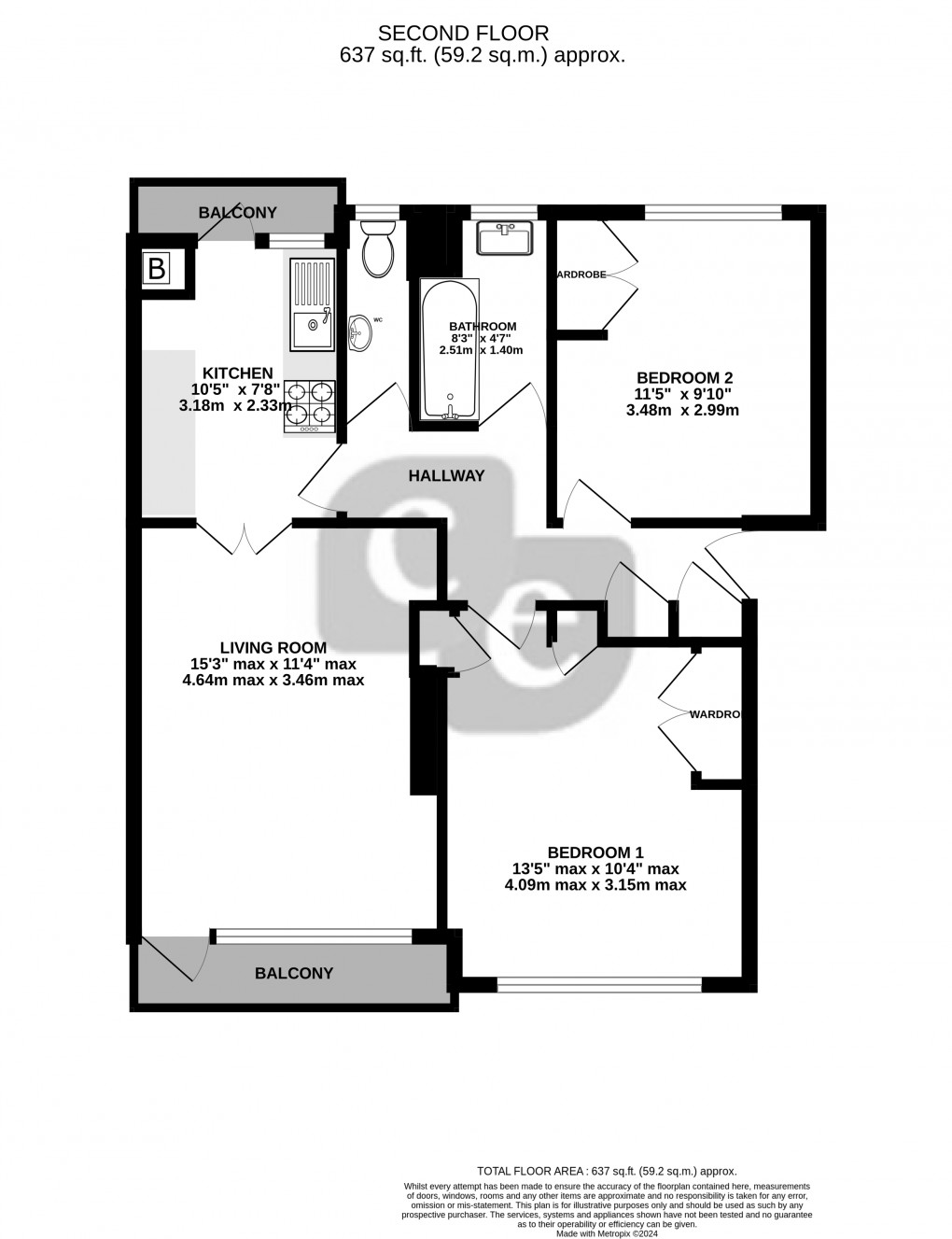 Floorplan for Alexandra Avenue, Harrow, Greater London