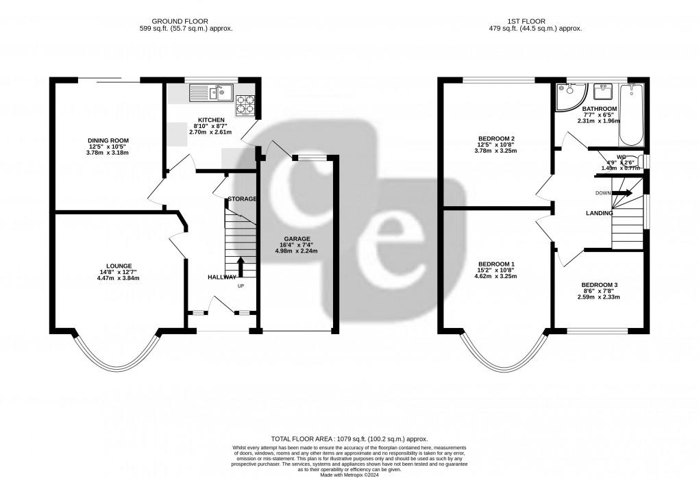 Floorplan for Romney Drive, Harrow, Greater London