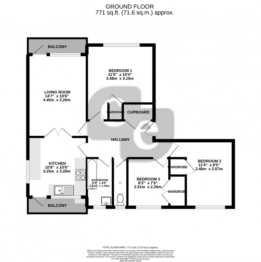 Floorplan for Alexandra Avenue, Harrow, Greater London