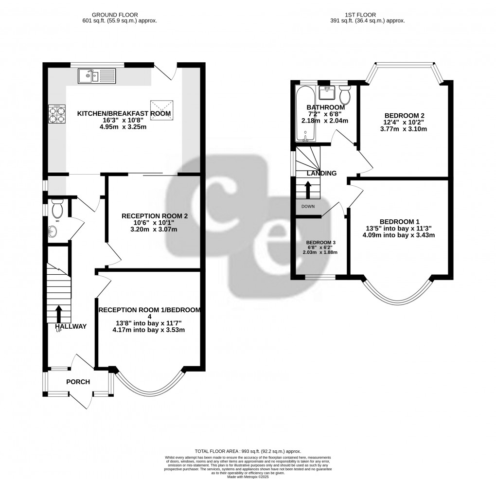 Floorplan for Roxeth Green Avenue, Harrow, Greater London