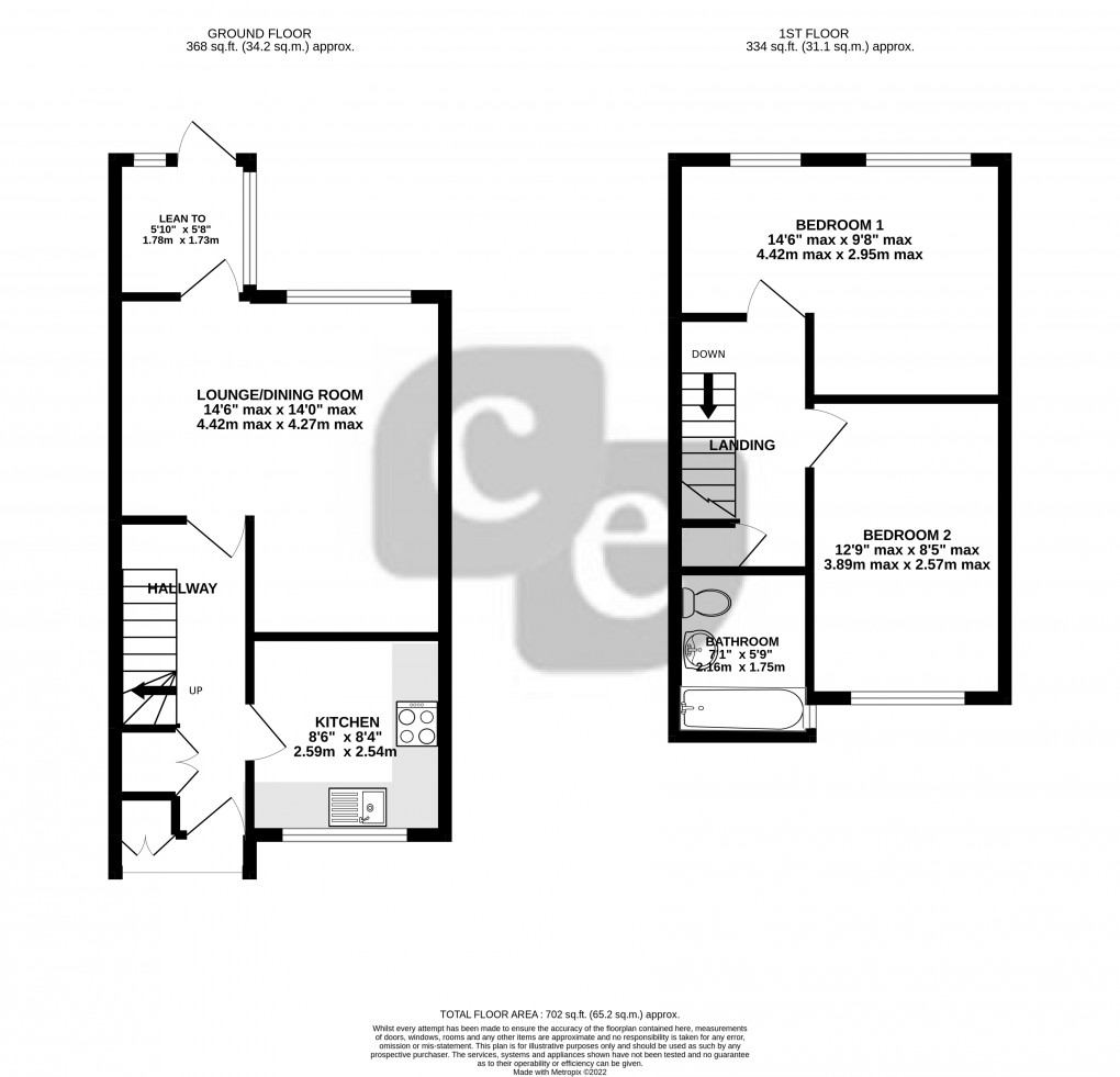 Floorplan for Stradbrook Close, Harrow, Greater London